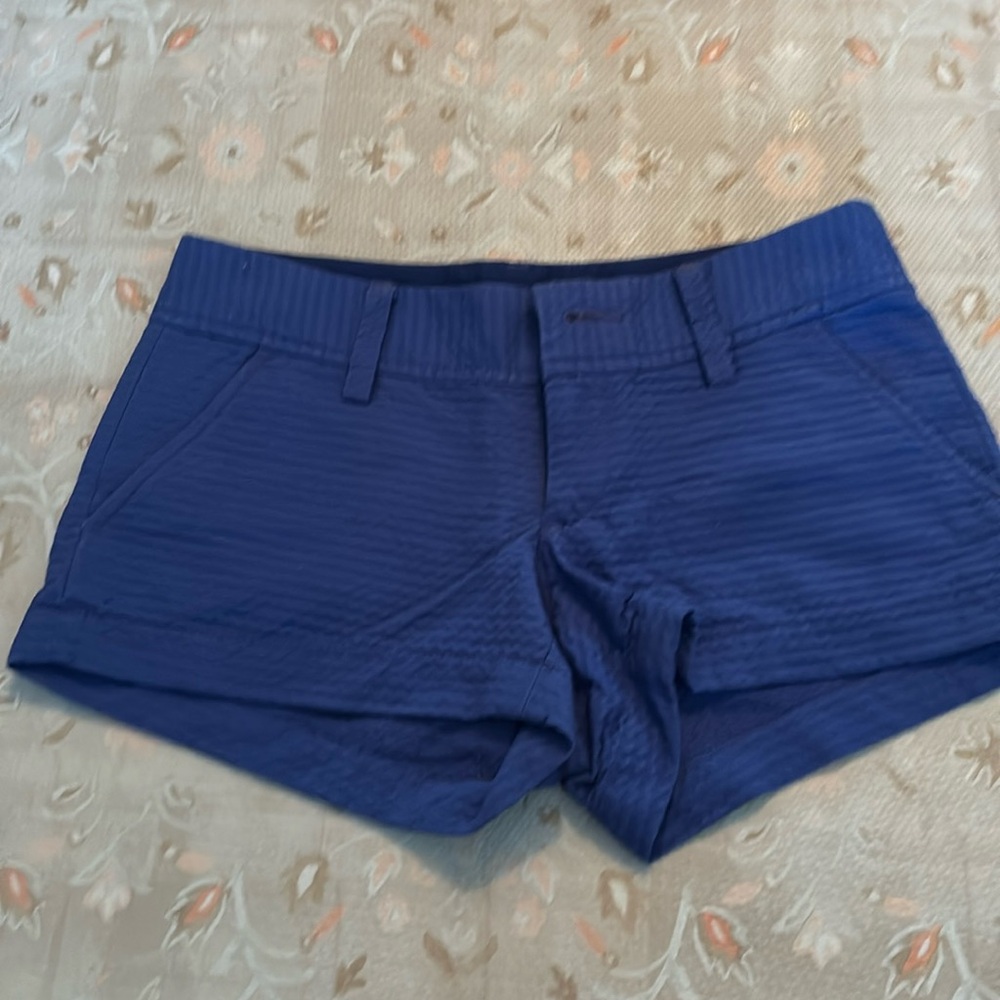 Lilly Pulitzer The Walsh Short Royal Blue Size 00